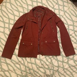 Aeropostale burgundy jacket